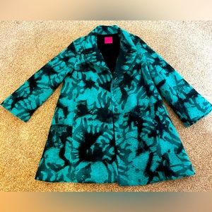 Save The Queen Italian Wool Coat Size Small